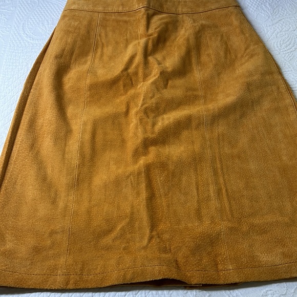 ⭐️Vintage leather skirt Sz 10 Melbourne Country - Picture 3 of 12